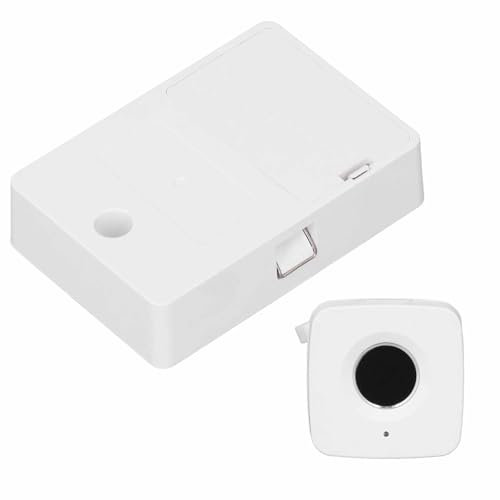 Serratura per Armadietto con Impronta Digitale, Serratura Biometrica Intelligente Incorporata con Sblocco Rapido in 0,5 Secondi, Luce Respiratoria a 3 Colori, per Camera