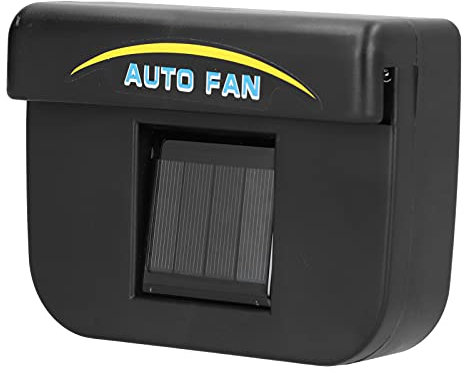 Solar Ventilator Car Exhaust Fan, Window Vent Fan Vehicle Exhaust Fan Solar Energy Ventilation Device Demist Energy Conservation Car Cooling FanBig Board (Solar car fan_small