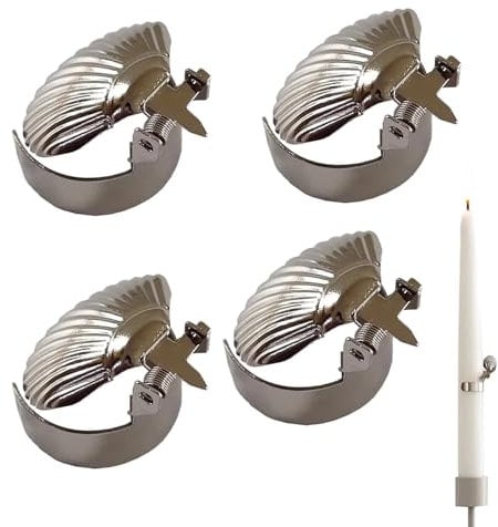 Automatischer Kerzenlöscher – Automatischer Feuerlöscher Für Kerzenlöscher, Metall-Kerzenlöscher-Zubehör, Kerzenlöschwerkzeug, 2,2 X 2,5 X 2,5 cm – Silber