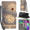Handyhülle für Samsung Galaxy A40 Hüllen Premium Leder Case Klappbar Wallet Magnet Kartenfach Standfunktion Schutzhülle kompatibel mit Samsung A40 Cover,Löwenzahn