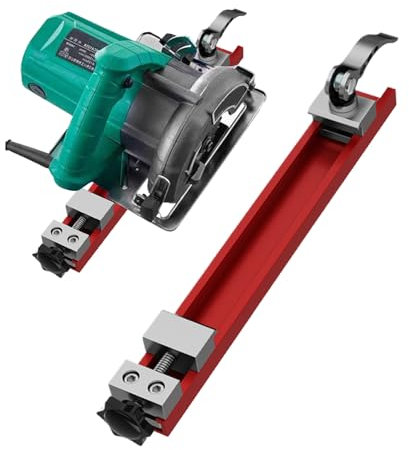 Circular Saw Guide Rail, Plunge Saw Guide Rail, Precision Tool Base with Adjustable Router Rail for Woodworking, Engraving, Frame Building and