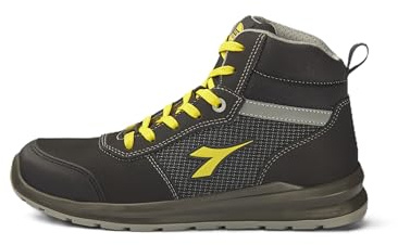 Utility Diadora Unisex Speedy Mid S3s Fo Sr Sc ESD Mf Brandschutzschuhe, Schwarz, 40 EU