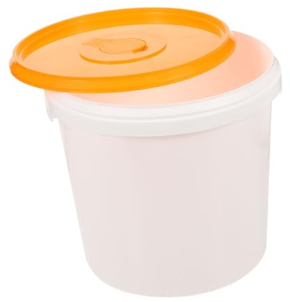 Luxshiny Wet Wipes Bucket Lid for Bathroom Cleaning Caddy Reusable Wipes Holder for Home Use