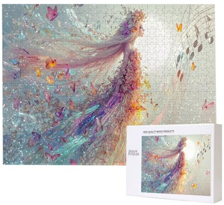 Puzzle 1000 Teile Erwachsene Feen, Impossible Klassische Jigsaw Puzzles 75 x 50cm, Geschicklichkeitsspiel für die ganze Familie, Puzzle farbenfrohes Legespiel Home Dekoration Geschenk k-857