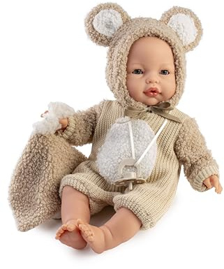 Puppen Antonio Juan Bimba weinendes Bär-Kostüm, 37 cm