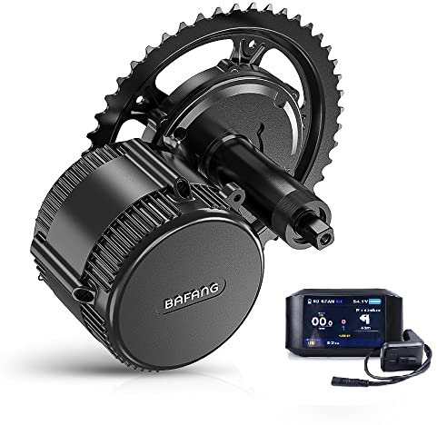 Bafang 250W 350W 500W 36V Kit de Vélo électrique pour kit de Conversion de Moteur Pédalier, Optionnel Batterie
