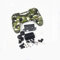 Carcasa Completa con Botones para PS4 Slim Pro para Playstation 4 DualShock 4 Slim Pro 4.0 JDS-040 JDM-040 Mando inalámbrico (Verde Militar)