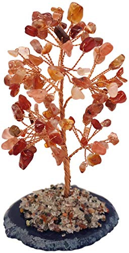 Mina Heal Albero d'argento di cristallo per la guarigione dei Chakra Feng Shui Fortune Buona Fortuna Ricchezza e prosperità