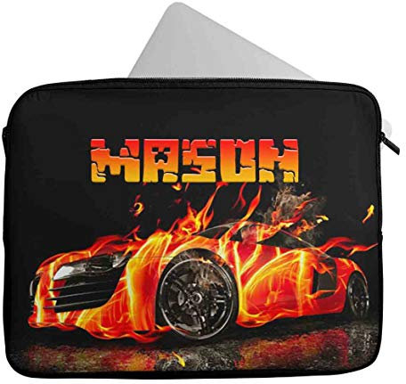 Personalised Any Name Gaming Design Laptop Case Sleeve Tablet Bag Chromebook Gift 90 (14-15 inch)