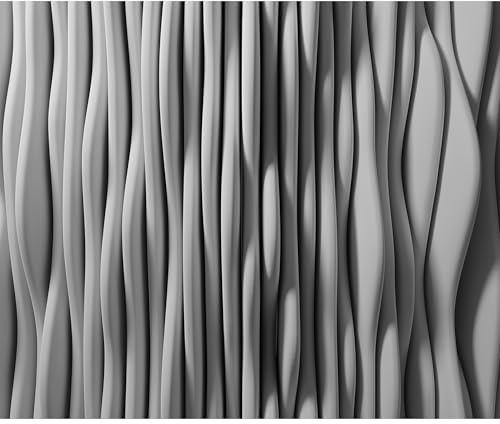 decomonkey Fototapete Abstrakt 350x256 cm XXL Design Tapete Fototapeten Tapeten Wandtapete moderne Wand Schlafzimmer Wohnzimmer 3d Effekt Optik Illusion