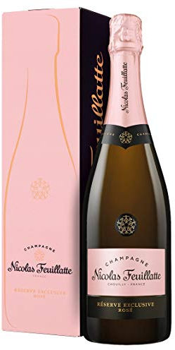 Nicolas Feuillatte Champagne Brut Rosé AOC Réserve Exclusive con astuccio 0,75L