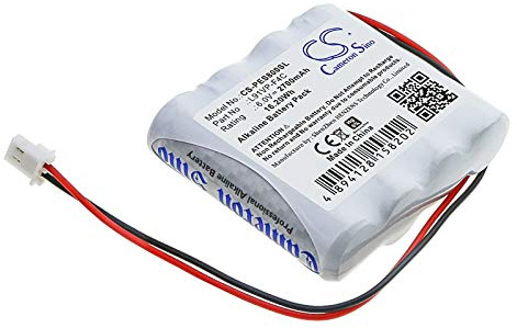 TCTK Akku 2700mAh Kompatibel mit [Purell] ES8 Hand Sanitizer Dispenser Ersetzt GPRHORW01018, L91VP-F4C