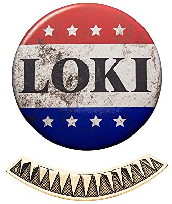 Marvel Loki Replik Kampagne Anstecknadel und Krawattennadel Sammelbox Set