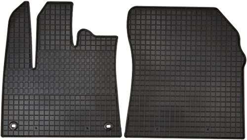 PETEX Gummimatten vorne passend für Combo E Life ab 09/2018 / Combo E Cargo ab 11/2018 / Berlingo ab 09/2018 / Partner ab 09/2018 / Rifter ab 09/2018 schwarz 2-teilig Passform