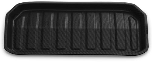 Spigen Tesla Model Y (~2024) Front Trunk Mat Cargo Liner, All Weather Floor Mats, Boot Liner, Waterproof, Easy To Clean Material, Designed for Model Y Accessories - Carbon Edition