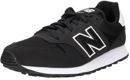 New Balance 500, Sneaker Uomo, Nero (001), 44.5 EU