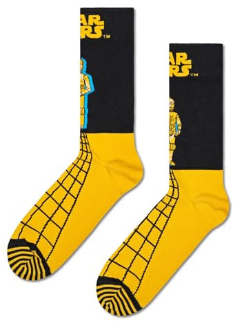 Happy Socks Star Wars™ C-3po Half Socks EU 41-46