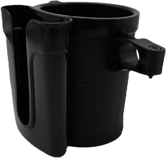 Wilitto 3-in-1-Fahrrad-Getränkehalter mit Handy-Schlüsselhalter, Fahrrad-Wasserflaschenhalter, universeller Bar-Getränkebecher-Dosenhalter, Kaffeebecherhalter, Fahrrad-Lenker-Getränkehalter Schwarz