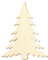 Holz Tanne Schnee - Zuschnitt 3-50cm Deko Basteln, Größe:35cm, Pack mit:1 Stück