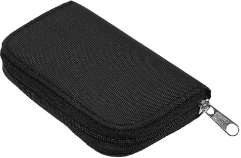Homoyoyo Speicherkartentasche Mit Reißverschluss Kartenaufbewahrungs-Organizer 22 Steckplätze Robustes Leichtes Etui