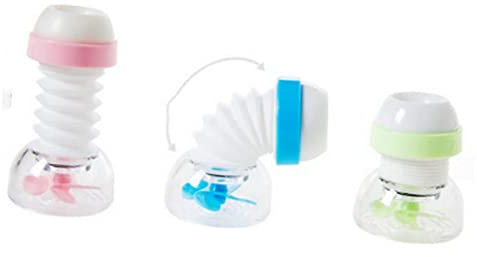 HEMOTON Wasserhahn Spritzkopf Wasserhahn Sprühkopf Wasserhahn Wasserhahn Luftsprudler Wasserhahn Beschleuniger Filter Küchenhahn Düse Rotieren Wassersparender Kopf Wassersparer