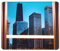 Chicago Reflect - Tappetino per mouse in gomma multidimensionale (orizzontale), per computer portatile a casa, ecc.