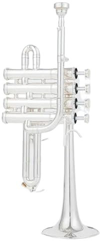 Trompeten Professionelle Hohe Trompete Bb Piccolo Trompete Messing Gold Silber Lack Oberfläche Trompete Edelstahl Messing Trompete