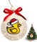 Lustige Weihnachtsdekoration, Weihnachtsdekoration, Frohe Ente, Ornamente für Weihnachtsbaum, Heimdekoration, Baumschmuck für Weihnachtsbaum, Türen, Fenster, Wände und Kamine