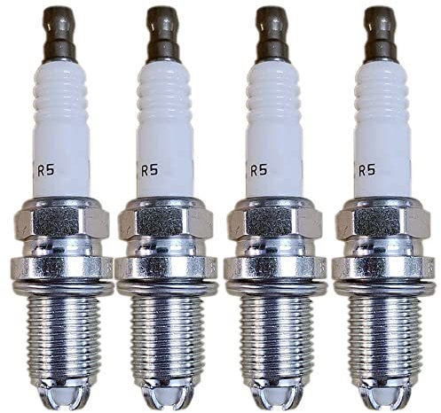 Zündkerzen 4-6 STÜCKE 12120037607 BKR6EQUP Neue Platium-Zündkerze Passend for BMW E46 E39 E60 E61 E63 E64 M54 M62 Z3 320 528 12120037607 Autoteile