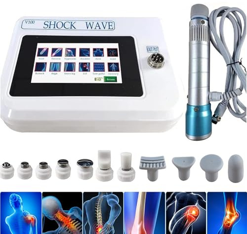 ED Extrakorporale Stoßwellentherapie Maschine, Tiefes Gewebe Muskel Massage | Stoßwellen-physiotherapie Gerät Elektrische Extrakorporale Stoßwellen Maschine für Chronische Schmerzlinderung