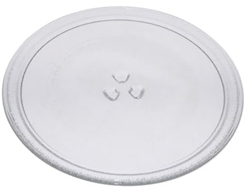 Genuine Turntable Glass Plate Compatible with Panasonic NN-GD361MEPG NN-GD371SBPQ NN-GD371SEPG NN-GD371SWPG Microwave Oven