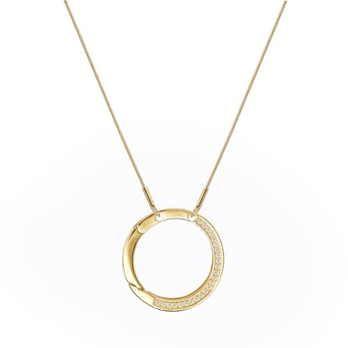 Aomufid Eyeglass Necklace Holder Loop Chain Ring Holder Chain, Adjustable Zircon Eye Glasses Necklace Holder
