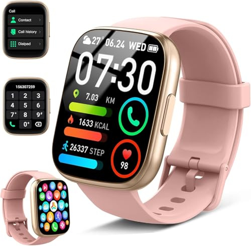 Cillso Montre Connectée Homme Femme 1,95 HD, Smartwatch avec Appels Bluetooth, 112 Modes Sportifs, Cardiofréquencemètre, SpO2, Sommeil, Étanchéité IP68, Montre Sport pour Android iOS