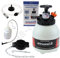 Purgeur de frein + bouteille de récupération liquide de frein (3 litres) avec adaptateurs multimarques. Purgeur de frein voiture | Purgeur de frein QUALITÉ PROFESSIONNELLE