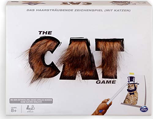 Spin Master Games The Cat Game, haariges, kreatives Ratespiel mit Katzen