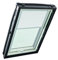 Roto Original Faltstore ZFA Faltrollo Dachfenster - Führungsschiene Silber - Plissee für Dachfenster Baureihe Designo R4/R7 und Classic K 43/73 - Größe 074/140 | 07/14 - Stofffarbe Weiß