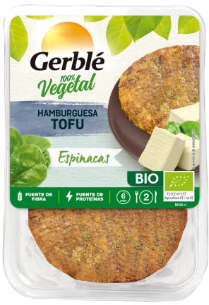 Gerblé Hamburguesa Tofu Espinacas
