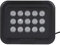 IR-Strahler, DC 12 V 15 Stück Infrarot-LED-Array-Licht IP66 Vision Wasserdichtes Nachtlicht für Kamera Security Vision Waterproof Bay IP65 CCTV