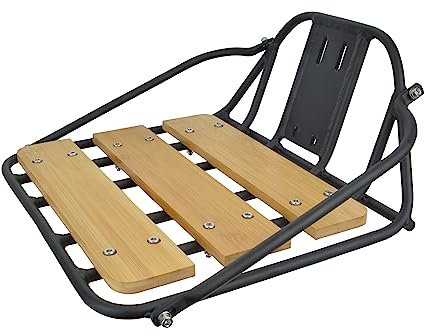 SachsenRAD Frontgepäckträger Fahrrad E-Bike Korb für F6 Safari E-Folding Bike Klapprad Elektrofahrräder