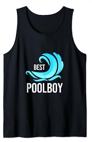 Poolboy Pool Party Bathmaster Freibad Schwimmlehrer Tank Top