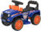 EVO Electric Ride On 4x4 Car | 6V Battery Powered Motorised Kids Ride-On Truck With Pedal Driven Car Forward & Reverse Function | Ride-On Toy Vehicle | Ages 2+ (Blue)