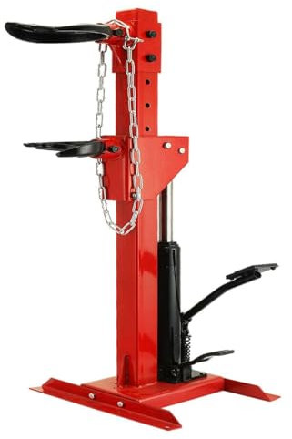 Hydraulic Spring Compressor, Strut Spring Compressor, Strut Tool 3 Ton (6600 lbs), Coil Spring Compressor for Strut Spring Removing, Auto Car Van Repair 2 x Large & 2 x Small Clasp Attachments