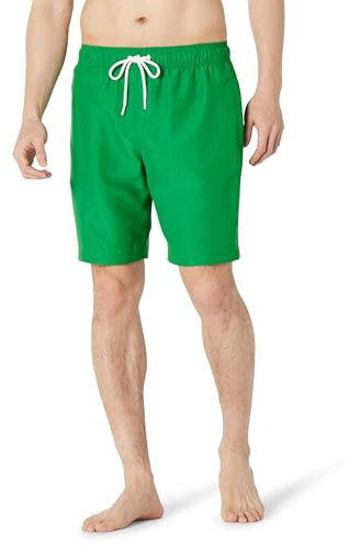 Amazon Essentials Short de Bain de 23cm avec Doublure en Maille Poches Fermeture à Cordon Homme