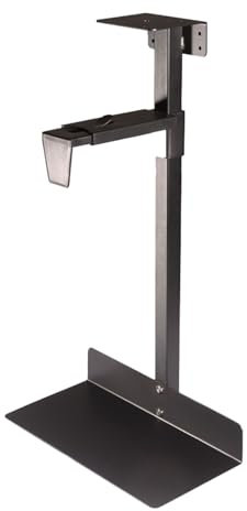 Onxyrbyte Computer-Host-Rack,PC Halterung für Schreibtisch,Verstellbare PC Halterung,CPU-Halterung unter Schreibtisch,Schreibtisch-PC-Halterung,Host-Box,StäNder,für PC Halterung Untertisch,Desktop