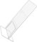 Ciieeo 1 Set Freezer Partition Cabinets Divider Closet Divider Freezer Wire Divider Cupboard Divider Drawer Mesh Divider Dividers for Wardrobe Fridge Dividers Shelf Dividers Iron White