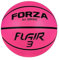 FORZA Pallone Da Basket in Gomma Flair | Palla Da Pallacanestro Resistente | Taglia 3,5, 6 & 7 | Eccellente Grip | Utilizzo Indoot & Outdoor (Misura 3 | Rosa, Pacco Da 60)