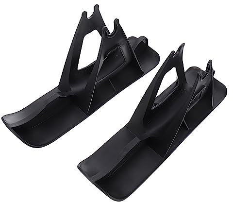 JOINPAYA 2 Stück Snowboard -Sockel Schnee Ski Snowboard kindersnowboards Balance Fahrrad Zubehör Snowboard Plastik Black