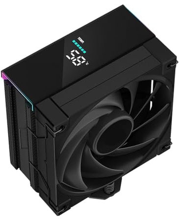 AK400 Digital CPU Air Cooler,PWM 120mm Fan 1850RPM 220W TDP,Suitable for Intel LGA1700/1200/1151/1150/1155 AMD AM5/AM4(Black)