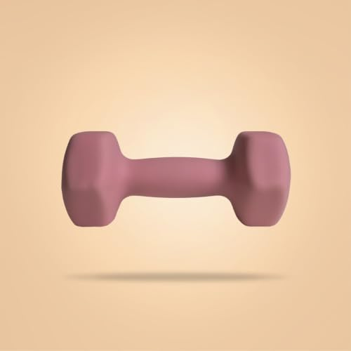 BeastPink Neopren Hantel – Hex Neopren Hantel mit Rutschfester Oberfläche, Hexagonale Kurzhantel für effektives Heimtraining, vielseitige Gewichtsoptionen, für Ganzkörperworkout (4 kg)