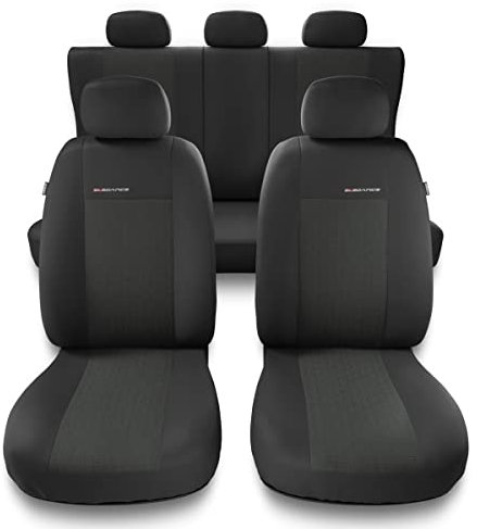 Mossa - Universal Sitzbezüge Auto kompatibel mit Ford Focus I, II, III, IV (1998-2019) - Autositzbezüge Schonbezüge für Autositze - UNE-1